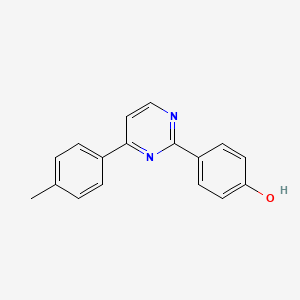 4-[4-(4-Methylphenyl)-2-pyrimidinyl]benzenol