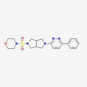 4-{[5-(6-Phenylpyridazin-3-yl)-octahydropyrrolo[3,4-c]pyrrol-2-yl]sulfonyl}morpholine