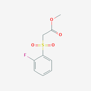 Methyl [(2-fluorophenyl)sulfonyl]acetate