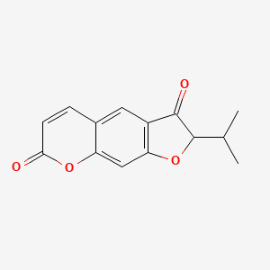 molecular formula C14H12O4 B1224755 Oreoselone CAS No. 32898-70-7