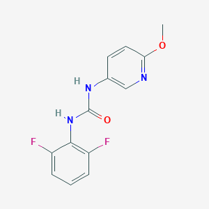 1-(2,6-Difluorophenyl)-3-(6-methoxypyridin-3-yl)urea