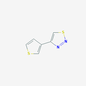 4-(Thiophen-3-yl)-1,2,3-thiadiazole