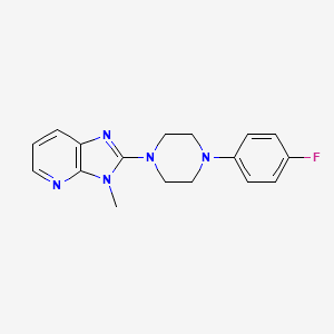 1-(4-fluorophenyl)-4-{3-methyl-3H-imidazo[4,5-b]pyridin-2-yl}piperazine