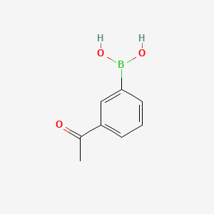 molecular formula C8H9BO3 B1224821 3-乙酰苯硼酸 CAS No. 204841-19-0