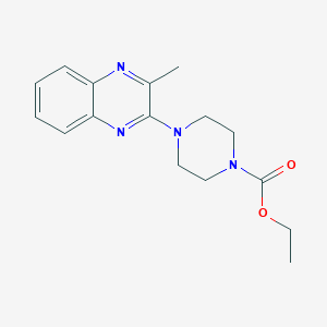 Ethyl 4-(3-methylquinoxalin-2-yl)piperazine-1-carboxylate