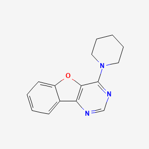 4-(Piperidin-1-yl)[1]benzofuro[3,2-d]pyrimidine