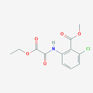 Methyl 2-chloro-6-(2-ethoxy-2-oxoacetamido)benzoate