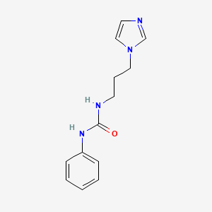 1-[3-(1H-imidazol-1-yl)propyl]-3-phenylurea