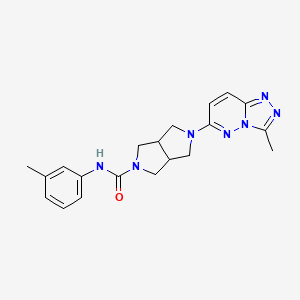 5-{3-methyl-[1,2,4]triazolo[4,3-b]pyridazin-6-yl}-N-(3-methylphenyl)-octahydropyrrolo[3,4-c]pyrrole-2-carboxamide