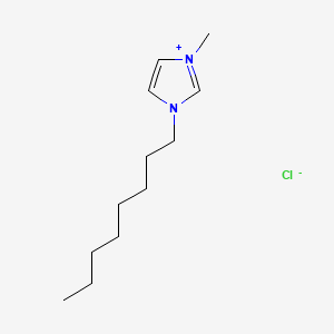 molecular formula C12H23ClN2 B1224878 1-甲基-3-辛基咪唑鎓氯化物 CAS No. 64697-40-1