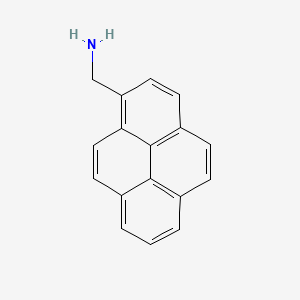molecular formula C17H13N B1224881 芘-1-基甲胺 CAS No. 3786-54-7
