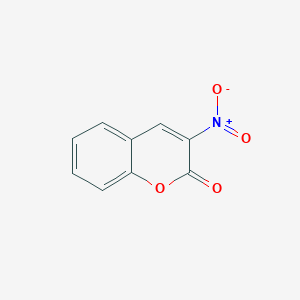 molecular formula C9H5NO4 B1224882 3-Nitrochromen-2-one CAS No. 28448-04-6