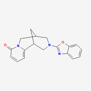 11-(1,3-Benzoxazol-2-yl)-7,11-diazatricyclo[7.3.1.0^{2,7}]trideca-2,4-dien-6-one