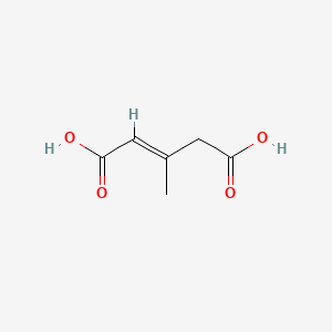 molecular formula C6H8O4 B1224893 3-Methylglutaconic acid CAS No. 15649-56-6