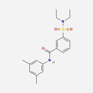3-(diethylsulfamoyl)-N-(3,5-dimethylphenyl)benzamide