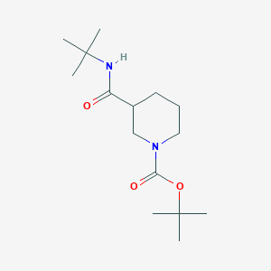 Tert-butyl 3-(tert-butylcarbamoyl)piperidine-1-carboxylate