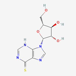 molecular formula C10H12N4O4S B1224909 6MP-Arabinoside CAS No. 892-49-9