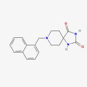 8-[(Naphthalen-1-yl)methyl]-1,3,8-triazaspiro[4.5]decane-2,4-dione