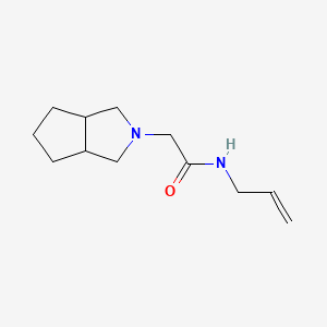 2-{octahydrocyclopenta[c]pyrrol-2-yl}-N-(prop-2-en-1-yl)acetamide