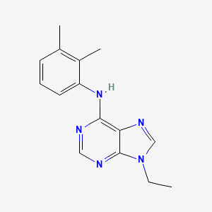 N-(2,3-dimethylphenyl)-9-ethyl-9H-purin-6-amine