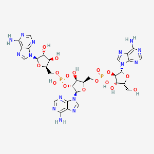 molecular formula C30H37N15O16P2 B1224980 Xyloadenosine analog (A2'p)(2)A CAS No. 81371-57-5
