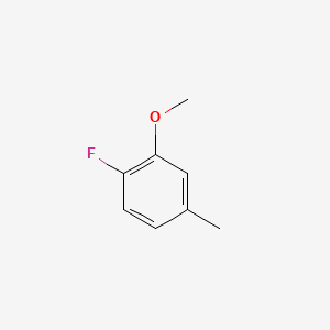molecular formula C8H9FO B1225164 2-氟-5-甲基苯甲醚 CAS No. 63762-78-7
