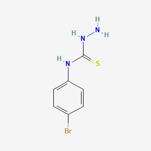 B1225378 N-(4-Bromophenyl)hydrazinecarbothioamide CAS No. 2646-31-3