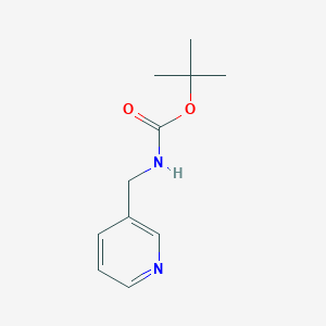 molecular formula C11H16N2O2 B012255 叔丁基(吡啶-3-基甲基)氨基甲酸酯 CAS No. 102297-41-6