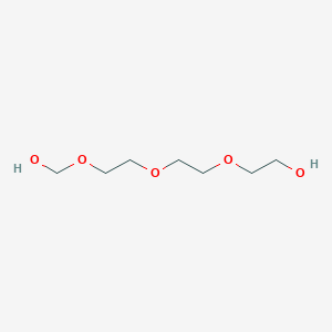 molecular formula C7H16O5 B012256 2-[2-[2-(Hydroxymethoxy)ethoxy]ethoxy]ethanol CAS No. 100208-37-5