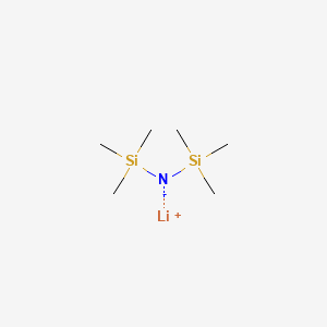 molecular formula C6H18LiNSi2 B1225656 双(三甲基甲硅烷基)酰胺锂 CAS No. 4039-32-1