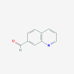 molecular formula C10H7NO B1225660 7-喹啉甲醛 CAS No. 49573-30-0