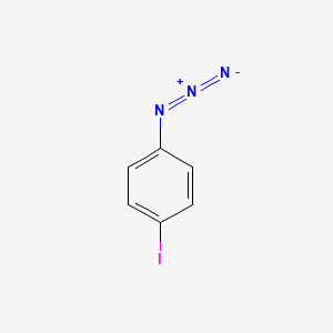 molecular formula C6H4IN3 B1225664 1-Azido-4-iodobenzène CAS No. 53694-87-4