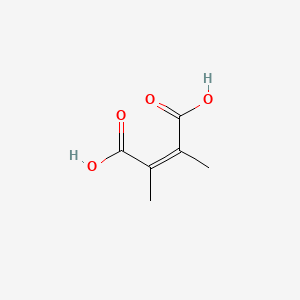 molecular formula C6H8O4 B1225665 Dimethylmaleic acid CAS No. 488-21-1