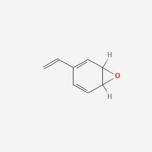 molecular formula C8H8O B1225669 3-Vinyl-7-oxabicyclo(4.1.0)hepta-2,4-diene CAS No. 78619-09-7