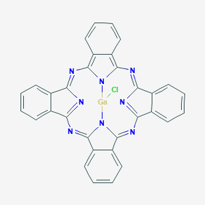 molecular formula C32H16ClGaN8 B012257 Gallium(III)-phthalocyanine chloride CAS No. 19717-79-4