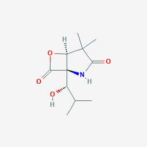 molecular formula C11H17NO4 B122573 alpha-Methylomuralide CAS No. 215232-00-1