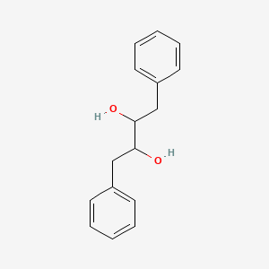 molecular formula C16H18O2 B1225772 1,4-Diphenylbutane-2,3-diol CAS No. 18069-22-2