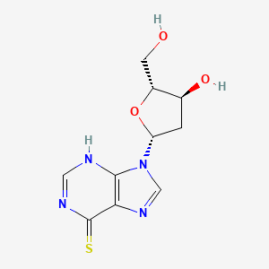 molecular formula C10H12N4O3S B1225782 2'-Deoxy-6-thioinosine CAS No. 2239-64-7