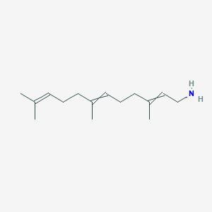 N-(3,7,11-trimethyl-2,6,10-dodecatrienyl)amine