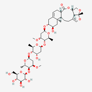 molecular formula C47H72O20 B1225789 Glaucoside H CAS No. 87741-80-8