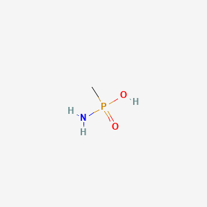 molecular formula CH6NO2P B1225797 Methylphosphonic amide CAS No. 52030-74-7
