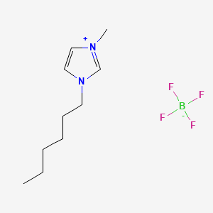 molecular formula C10H19BF4N2 B1225903 1-Hexyl-3-methylimidazolium tetrafluoroborate CAS No. 244193-50-8