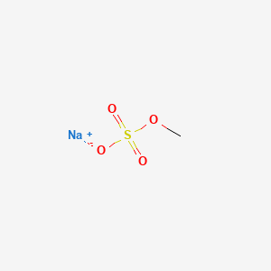 molecular formula CH3NaO4S B1225904 Sodium methyl sulfate CAS No. 512-42-5