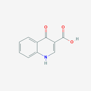 B122596 4-Oxo-1,4-dihydroquinoline-3-carboxylic acid CAS No. 13721-01-2
