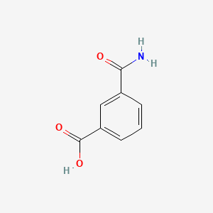 molecular formula C8H7NO3 B1225966 3-Carbamoylbenzoic acid CAS No. 4481-28-1