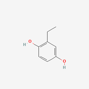 molecular formula C8H10O2 B1225981 2-乙苯-1,4-二醇 CAS No. 2349-70-4