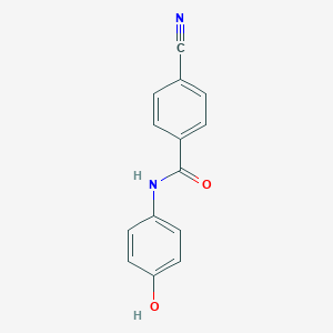 B122599 4-Cyano-N-(4-hydroxyphenyl)benzamide CAS No. 149505-51-1