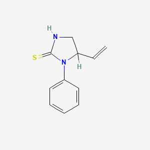 B1226017 1-Phenyl-5-vinyl-2-imidazolidinethione CAS No. 99257-84-8