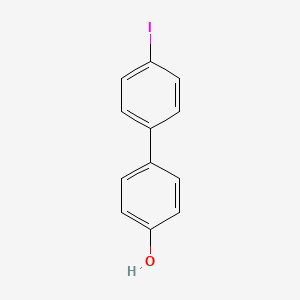 molecular formula C12H9IO B1226069 4-Hydroxy-4'-iodobiphenyl CAS No. 29558-78-9