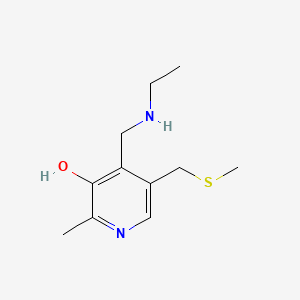 molecular formula C11H18N2OS B1226083 Tamitinol CAS No. 59429-50-4